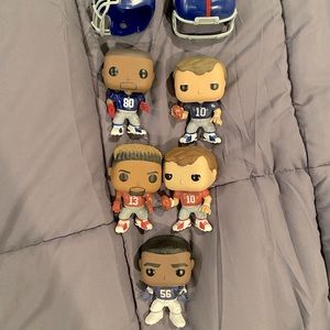 FINAL PRICE ❗️❗️ LOT OF 5 NFL New York Giants Funko Pop Figures (NO BOXES!)